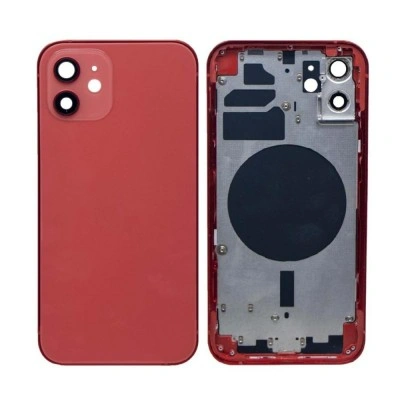 Full Body Housing for Apple iPhone 12 - Red By Sparestream