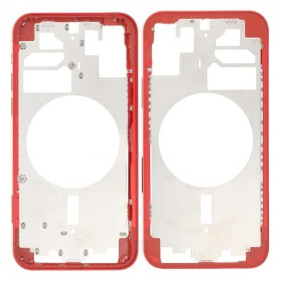 LCD Frame Middle Chassis for Apple iPhone 12 - Red By Sparestream