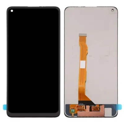 LCD with Touch Screen for Vivo Z5x 2020 - Black (display glass combo folder) by Sparestream