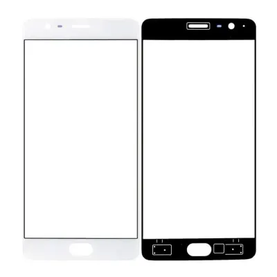 Front Glass for OnePlus 3 - White by Sparestream