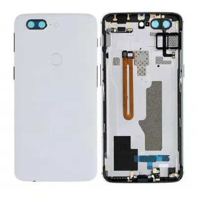 Full Body Housing for OnePlus 5T - White by Sparestream