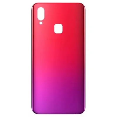 Back Panel Cover for Vivo U1 - Red by Sparestream