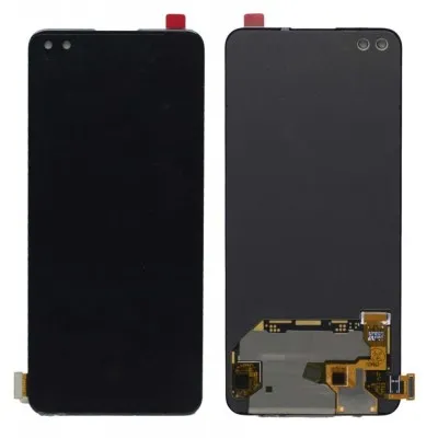 LCD with Touch Screen for OnePlus Nord - Grey (display glass combo folder) by Sparestream