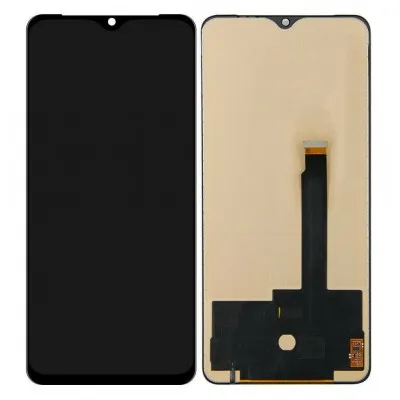 LCD with Touch Screen for OnePlus 7T - Black (display glass combo folder) by Sparestream