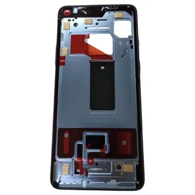 LCD Frame Middle Chassis for OnePlus 9R 5G - Black by Sparestream