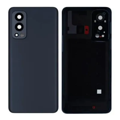 Back Panel Cover for OnePlus Nord 2 5G - Black by Sparestream