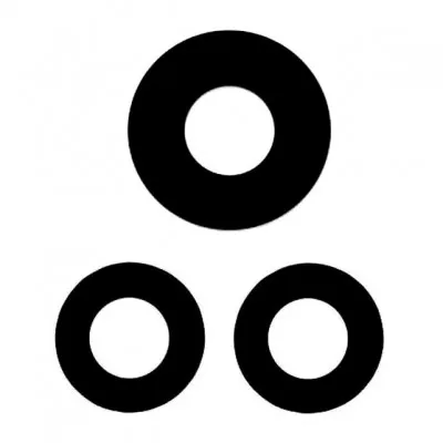 Camera Lens for OnePlus Ace Black by Sparestream