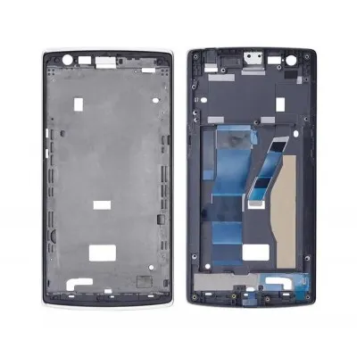 LCD Frame Middle Chassis for OnePlus One 16GB - White by Sparestream