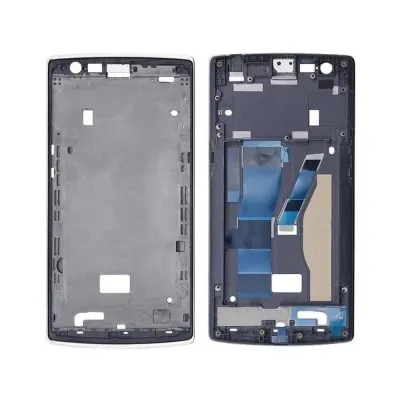 LCD Frame Middle Chassis for OnePlus One 64GB - Black by Sparestream