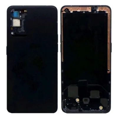 Full Body Housing for Oppo Reno 6 5G - Black by Sparestream