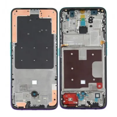 LCD Frame Middle Chassis for Oppo Reno 2 Z - White by Sparestream