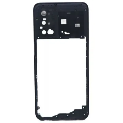 Middle Frame Ring Only for Oppo A55 Black by Sparestream