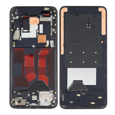 LCD Frame Middle Chassis for Oppo Reno 10x Zoom - Black by Sparestream
