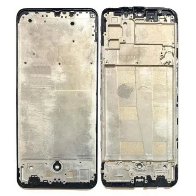 LCD Frame Middle Chassis for Oppo F15 - White by Sparestream