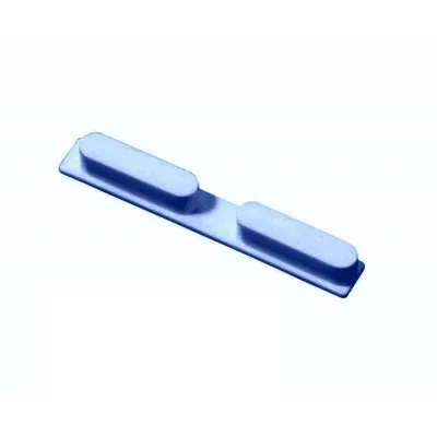 Volume Side Button Outer for Oppo F15 White - Plastic Key by Sparestream