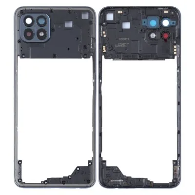 Middle Frame Ring Only for Oppo F17 Pro Black by Sparestream