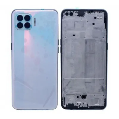 Full Body Housing for Oppo F17 Pro - White by Sparestream