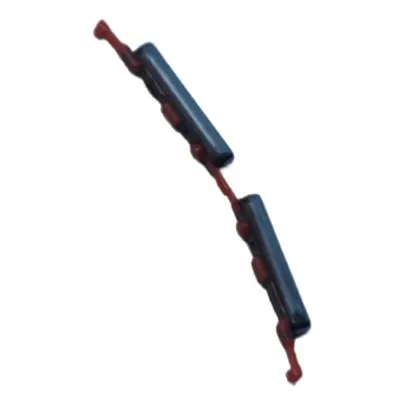 Volume Side Button Outer for Oppo F17 Pro Black - Plastic Key by Sparestream