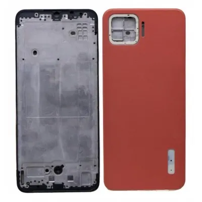 Full Body Housing for OPPO F17 - Orange by Sparestream