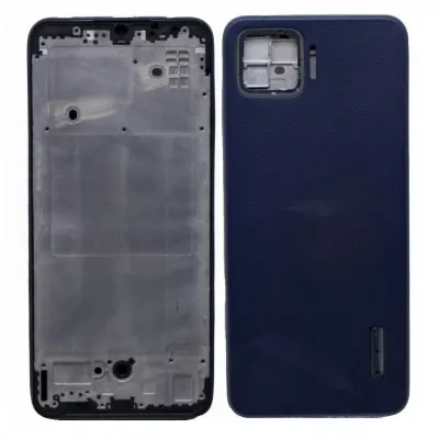 Full Body Housing for OPPO F17 - Black by Sparestream