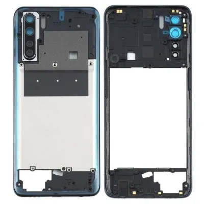 Middle Frame Ring Only for Oppo F15 Black by Sparestream