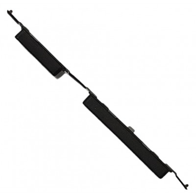 Volume Side Button Outer for Vivo V7 Plus Black - Plastic Key by Sparestream