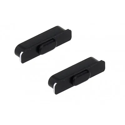 Volume Side Button Outer for Oppo F19 Pro Black - Plastic Key by Sparestream
