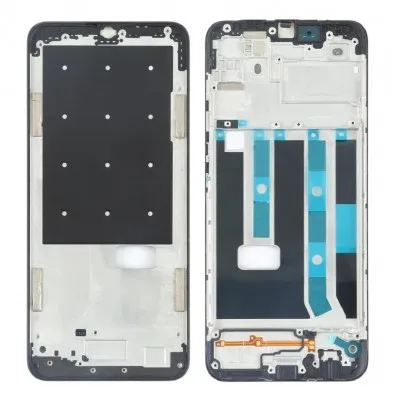 LCD Frame Middle Chassis for Oppo A15s - White by Sparestream