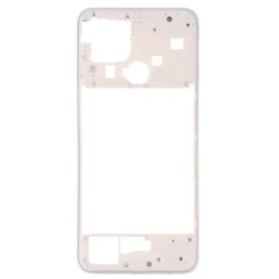 Middle Frame Ring Only for Oppo A15s Silver by Sparestream