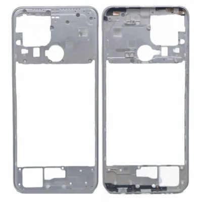 Middle Frame Ring Only for Oppo A15s White by Sparestream