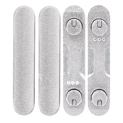 Volume Side Button Outer for Apple iPhone SE 3rd Gen 2022 White - Plastic Key by Sparestream