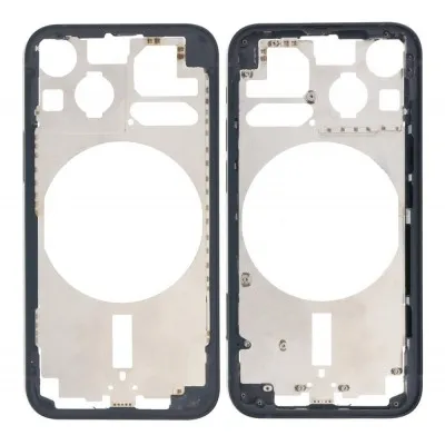 LCD Frame Middle Chassis for Apple iPhone 13 mini - Black by Sparestream