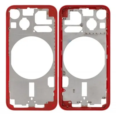 LCD Frame Middle Chassis for Apple iPhone 13 mini - Red by Sparestream