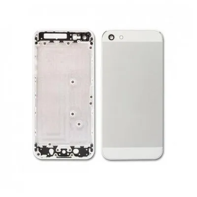 Full Body Housing for Apple iPhone 5 -Silver by Sparestream