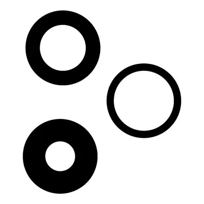 Camera Lens for Apple iPhone 14 Pro Max White by Sparestream