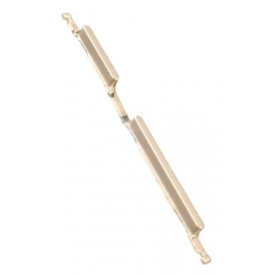 Volume Side Button Outer for Vivo V5 White - Plastic Key by Sparestream