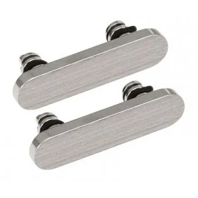 Volume Side Button Outer for Apple iPhone 14 Pro Max White - Plastic Key by Sparestream