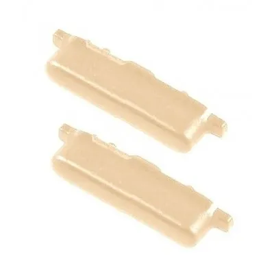 Volume Side Button Outer for Apple iPhone 15 Pro Gold - Plastic Key by Sparestream