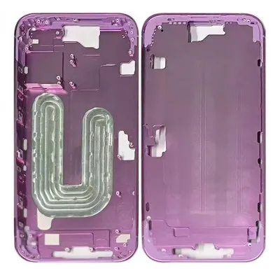 LCD Frame Middle Chassis for Apple iPhone 16 Plus - Pink by Sparestream