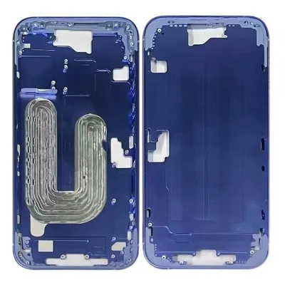 LCD Frame Middle Chassis for Apple iPhone 16 Plus - Blue by Sparestream