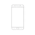 Front Glass for Vivo X9 Plus - Gold by Sparestream