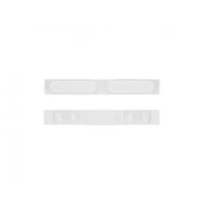 Volume Side Button Outer for Apple iPhone 5c White - Plastic Key by Sparestream