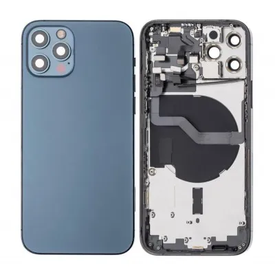 Full Body Housing for Apple iPhone 12 Pro - Blue by Sparestream