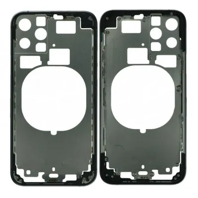 LCD Frame Middle Chassis for Apple iPhone 11 Pro - Black by Sparestream