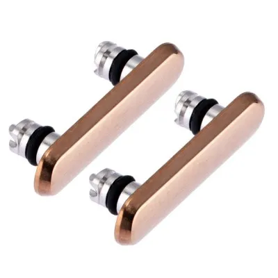 Volume Side Button Outer for Apple iPhone 11 Pro Gold - Plastic Key by Sparestream