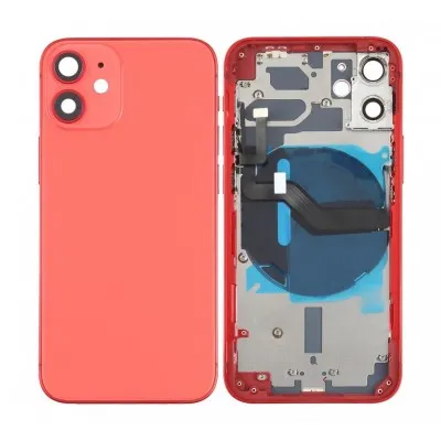 Full Body Housing for Apple iPhone 12 Mini - Red by Sparestream