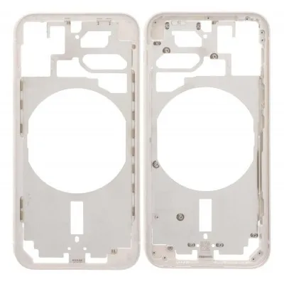 LCD Frame Middle Chassis for Apple iPhone 12 Mini - White by Sparestream