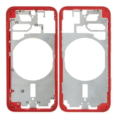 LCD Frame Middle Chassis for Apple iPhone 12 Mini - Red by Sparestream