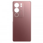 Back Panel Cover for Vivo V29 Pro - Red by Sparestream