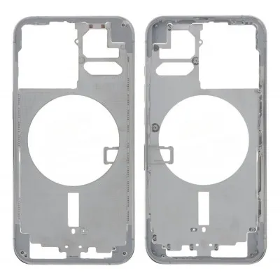 LCD Frame Middle Chassis for Apple iPhone 13 pro - White by Sparestream